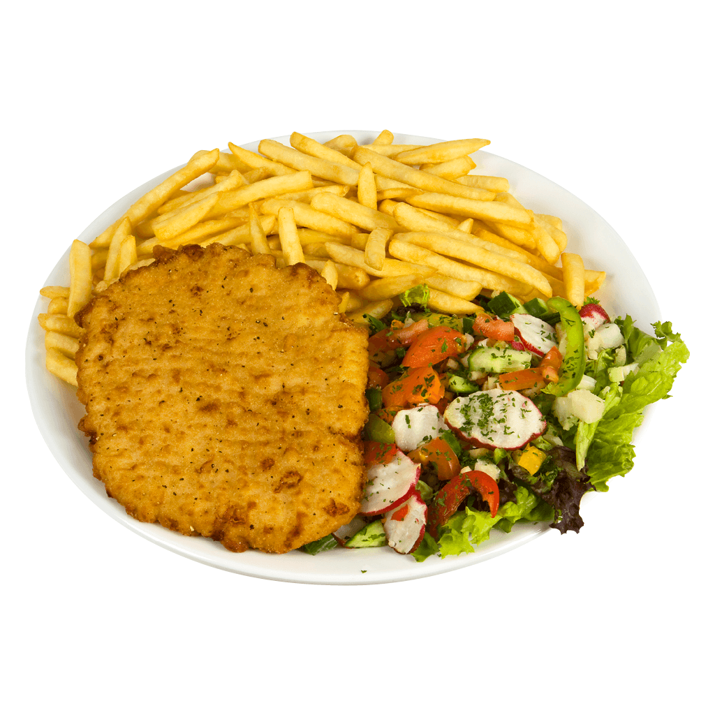 Menu Kipschnitzel