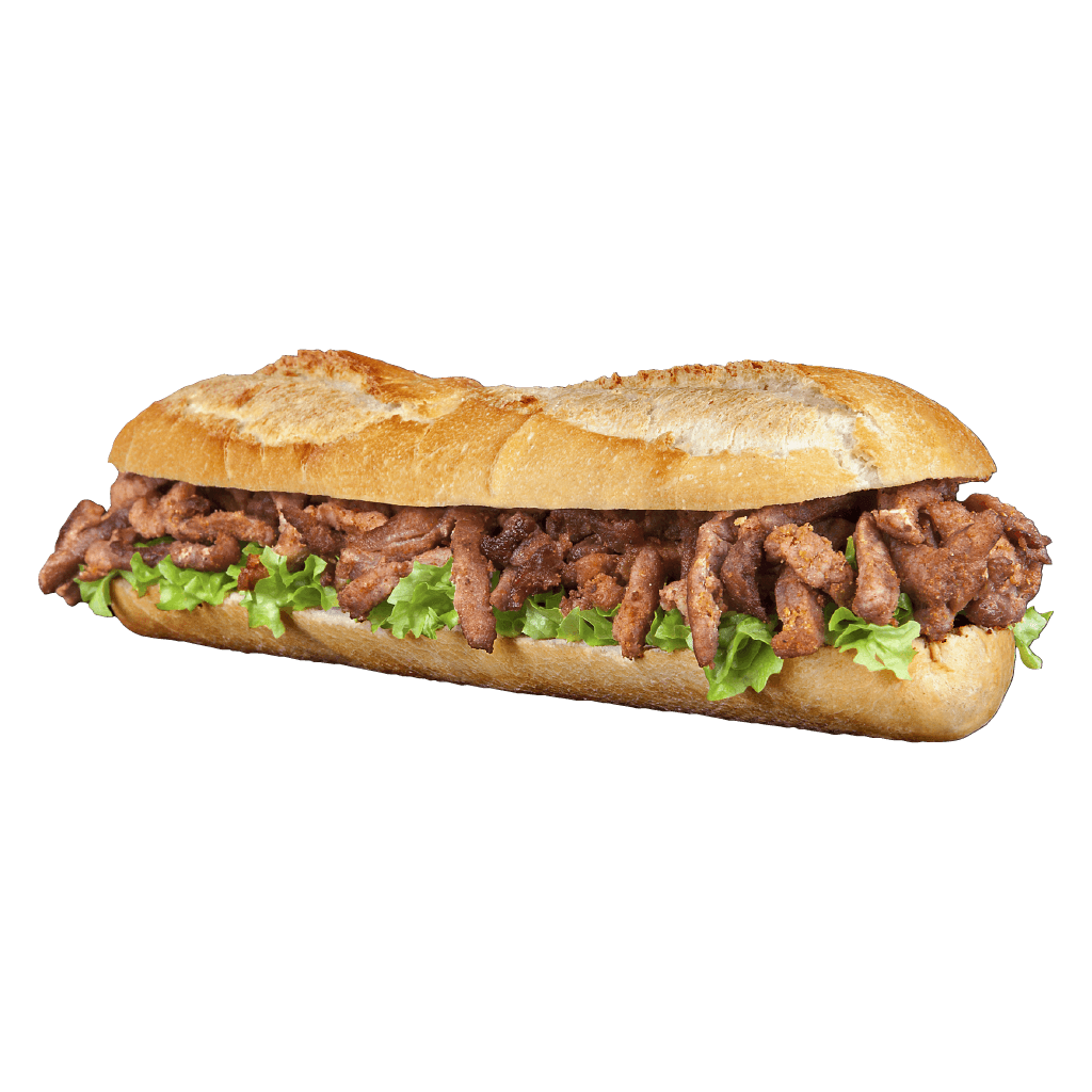 Stokbrood Shoarma met knoflooksaus