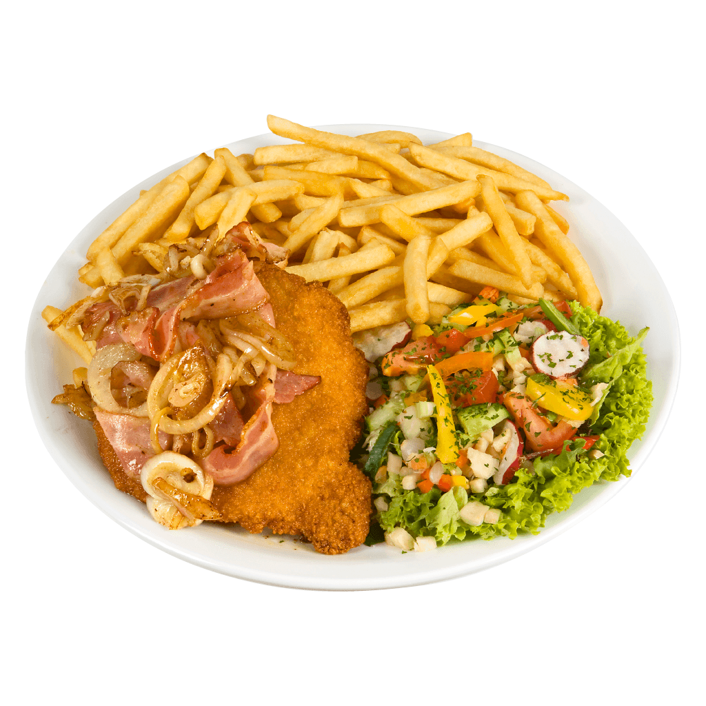 Menu Houthakkersschnitzel